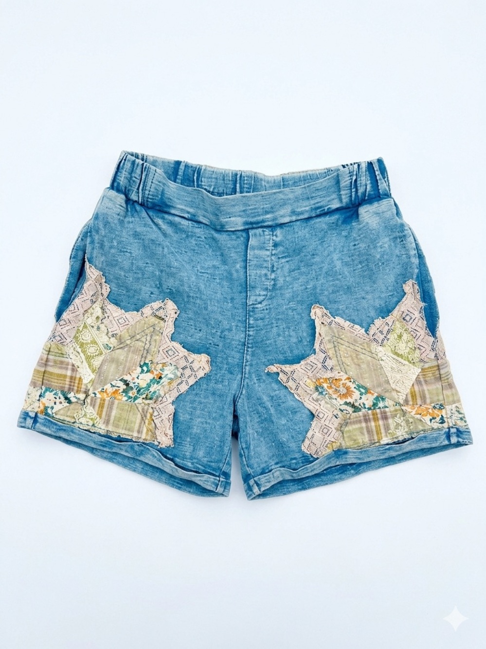 Oli & Hali Teal Star Appliqué Lounge Set - Picture 6 of 7